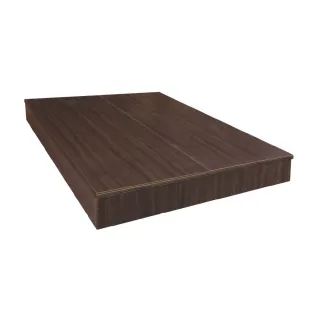 【YUDA 生活美學】日式簡約床架 單人加大3.5尺床底 加強六分木心板(床底座/床架)