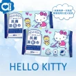 【SANRIO 三麗鷗】Hello Kitty 抗菌濕拖巾 20抽X18包(地板拖/家庭環境清潔濕紙巾)