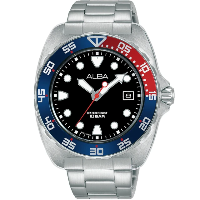 【ALBA】雅柏 潛水風格潮流腕錶(VJ42-X317D/AS9M99X1)