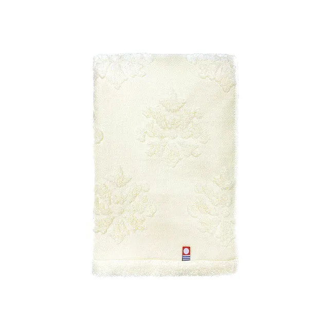 【Marushin 丸真】日本製今治浮雕花卉浴巾
