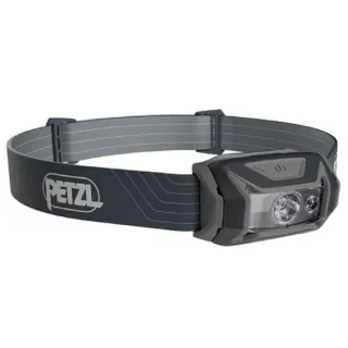 【PETZL】TIKKA 超輕量標準頭燈350流明.IPX4防水.LED頭燈(E061AA00 灰)