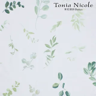 【Tonia Nicole 東妮寢飾】活動品-環保印染100%精梳棉兩用被床包組-芳草芊芊(雙人)