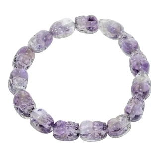 【SUMMER 寶石】紫水晶貔貅手鍊(隨機出貨)