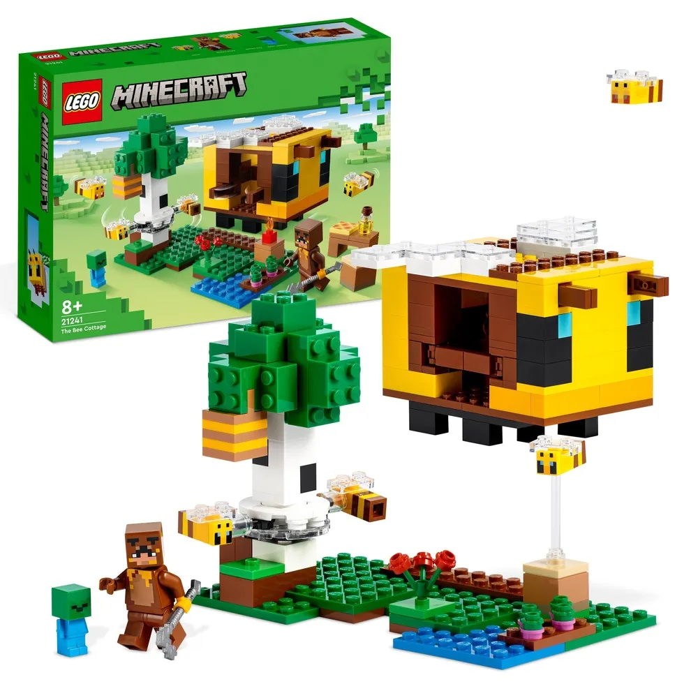 【LEGO 樂高】Minecraft 21241 The Bee Cottage(當個創世神 蜜蜂造型屋)