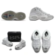 【REEBOK】籃球鞋 Question Mid 白 銀 25周年 Iverson 艾佛森 男鞋(GX8563)