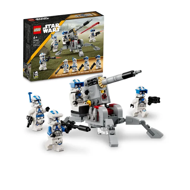 LEGO 樂高】星際大戰系列75345 501st Clone Troopers Battle Pack(星戰