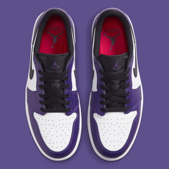 【NIKE 耐吉】Air Jordan 1 Low Golf Court Purple 宮廷紫 男鞋 DD9315-105(Jordan 1)