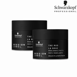 【Schwarzkopf 施華蔻】黑魔髮系列-火岩漿65ml 髮泥 新包裝 2入組(公司貨)