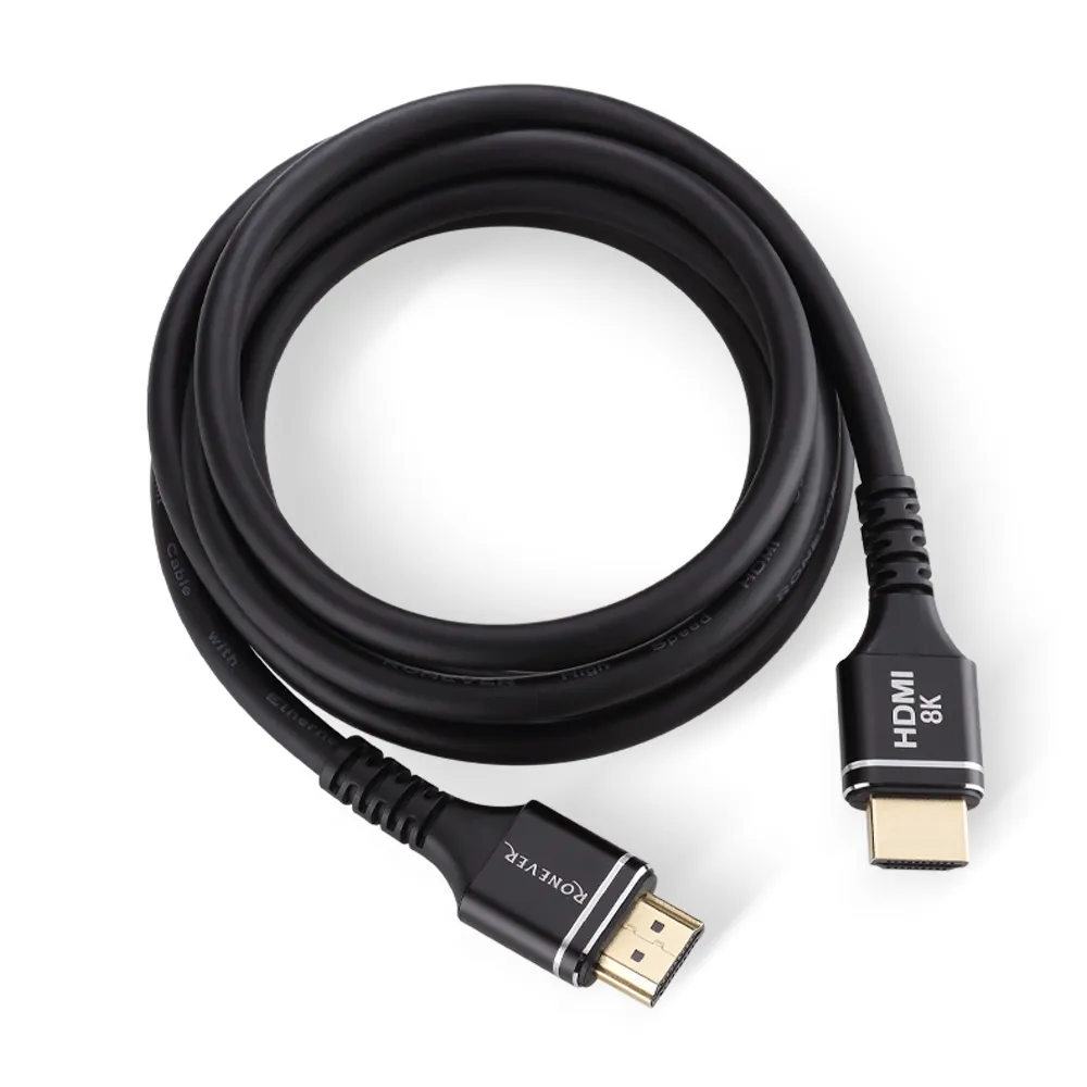 【RONEVER】HDMI 2.1鋁合金影音傳輸線-2米(VPH-HDMI-2P2)