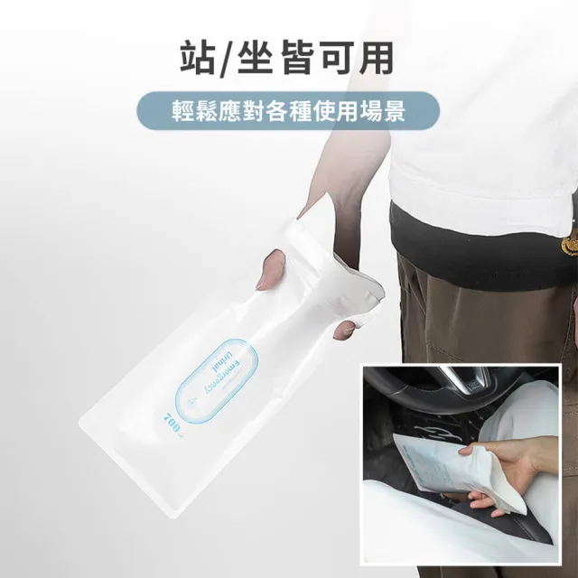 【品物生活家】拋棄式尿袋 3包12入(尿袋 拋棄式尿袋 嘔吐袋 應急尿袋)