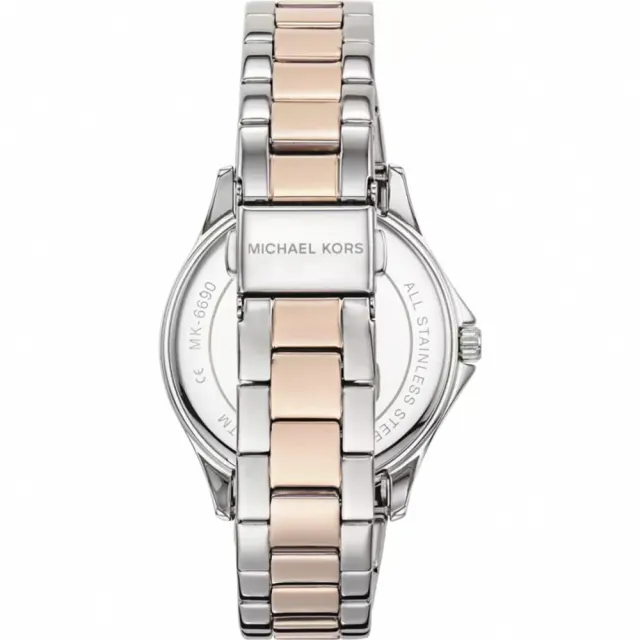 【Michael Kors】晶鑽雙色腕錶(現貨)