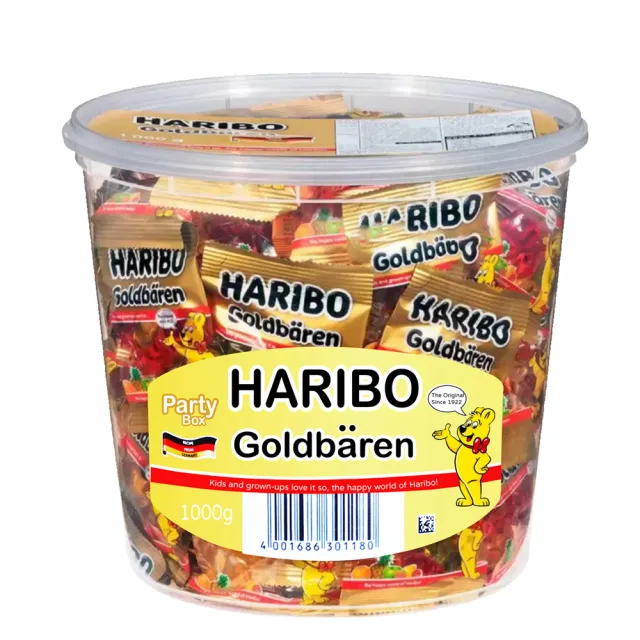 【美式賣場】HARIBO 哈瑞寶 金熊Q軟糖(1 kg)