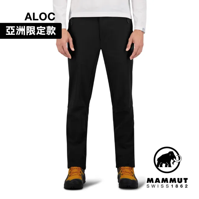 Mammut 長毛象】Trekkers 3.0 Pants AF Men 健行防潑水長褲黑色男款