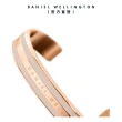 【Daniel Wellington】DW 手環 Emalie 經典雙色手環 玫瑰金x沙漠灰(DW00400011)