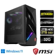 【MSI 微星】i7 RTX4080電競電腦(Infinite X2 13FNUG-022TW/i7-13700KF/32G/2TB+2TB SSD/RTX4080/W11)