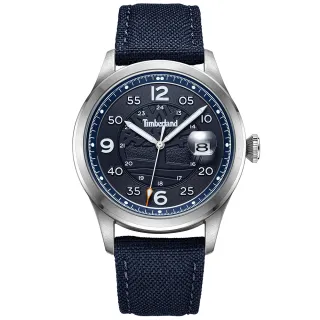 【Timberland】天柏嵐 丹寧版 CORNWALL系列 經典復刻石英錶-藍面/42mm 禮物 送禮 推薦(TDWGN2237505)