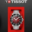 【TISSOT天梭 官方授權】官方授權 Seastar 海星300米潛水石英錶(T1204171142100)
