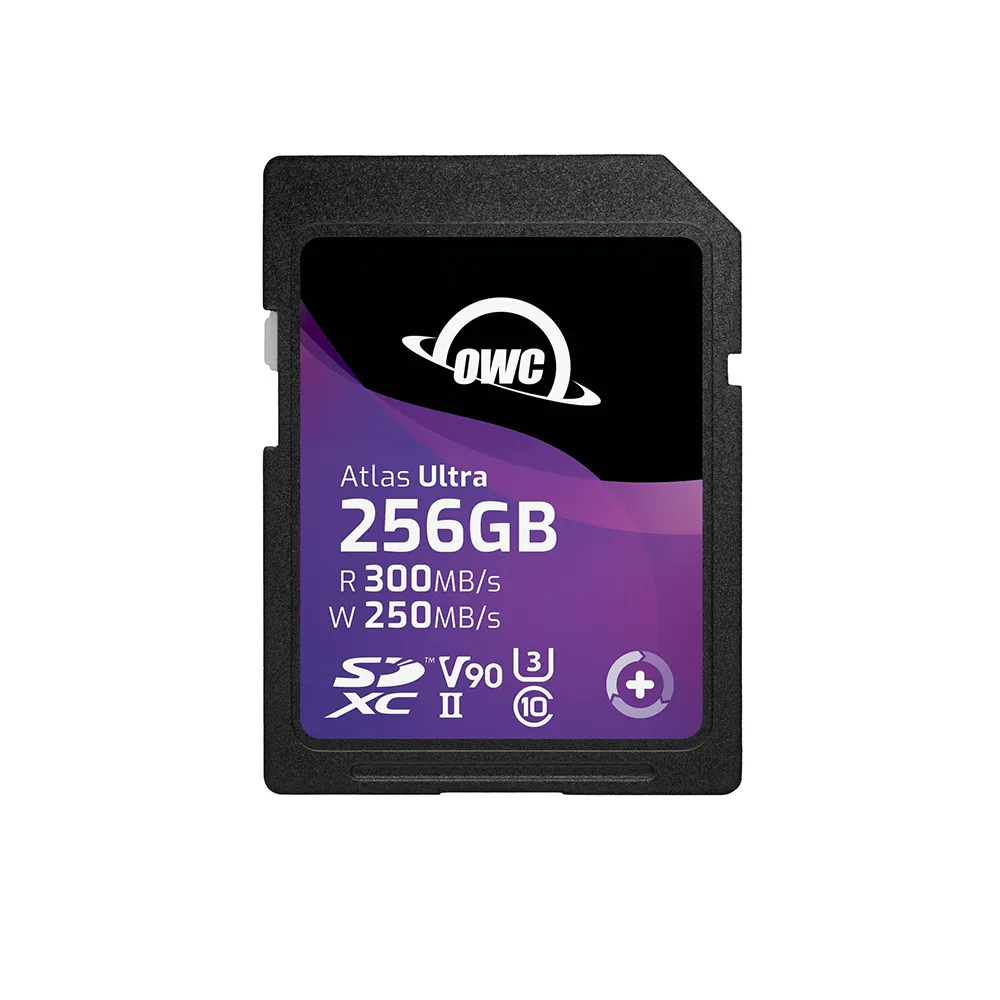 【OWC】Atlas Ultra - 256GB SD 記憶卡(SDXC UHS-II V90)