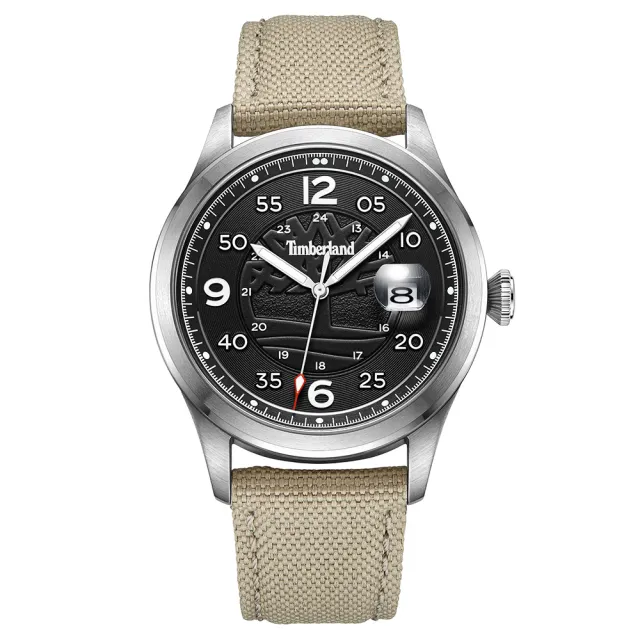 【Timberland】天柏嵐 CORNWALL系列 經典復刻石英錶-黑面/42mm 母親節 送禮 禮物(TDWGN2237506)