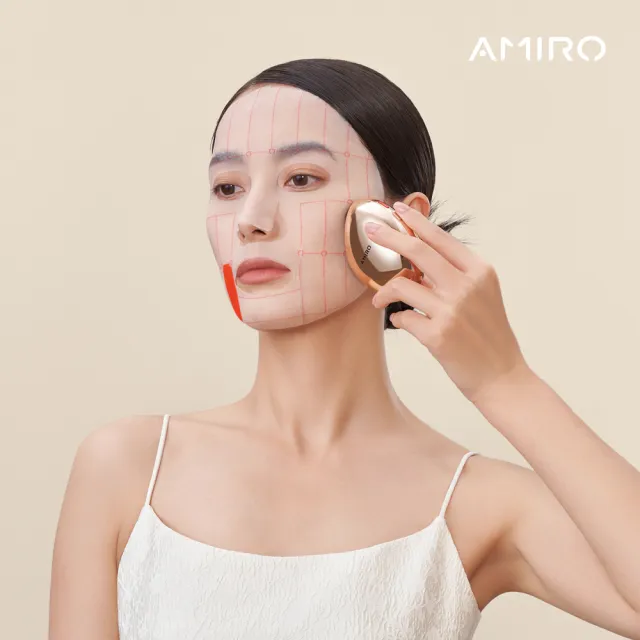 【AMIRO】BEAUTY 塑顏水光緊緻面膜(膠原 緊緻 保濕 淡紋 蓋章面膜)