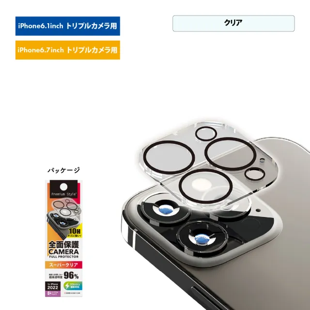 【iJacket】iPhone 14/14 Pro/14 Plus/14 Pro Max 10H高清鏡頭玻璃貼(原代理商公司貨)