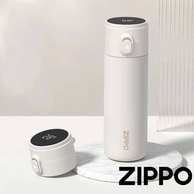 【Zippo官方直營】城市系列-彈蓋智能保溫杯(保溫杯)