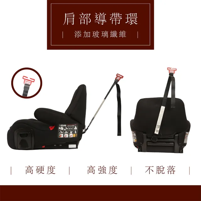 【PERO】NI ISOFIX增高墊(增高墊 汽車安全座椅 安全座椅 成長型安全座椅 兒童增高墊 isofix增高墊)