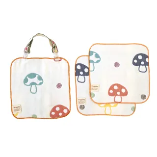 【Hoppetta】六層紗蘑菇手帕夾組(專案加價購)