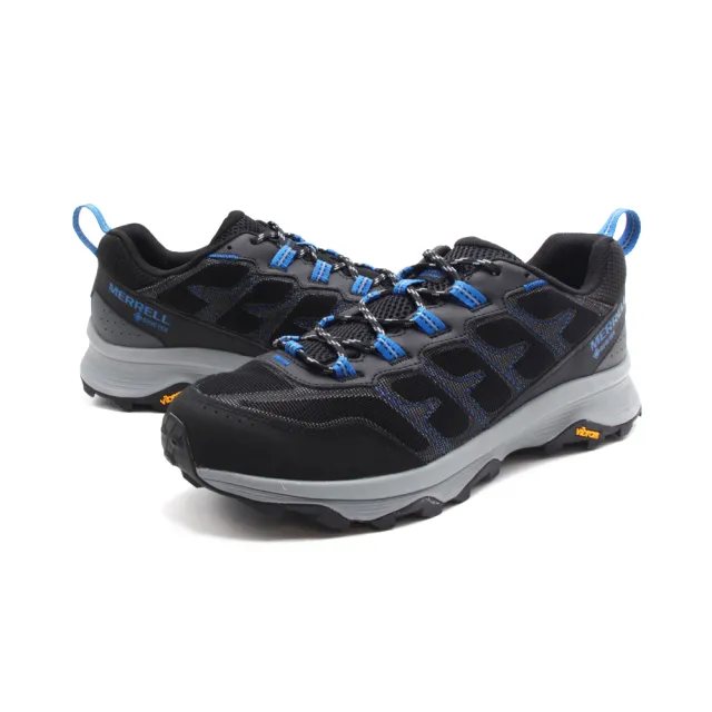 【MERRELL】男 MOAB SPEED XTR GTX 防水登山健行鞋 男鞋(黑藍)