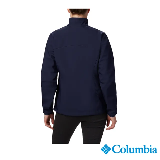 【Columbia 哥倫比亞 官方旗艦】女款-Kruser Ridge立領軟殼外套(UWL01230 / 2022年秋冬)