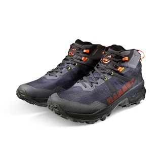 【Mammut 長毛象】Sertig II Mid GTX Men 中筒健行鞋 男款 深鈦金灰 #3030-04830