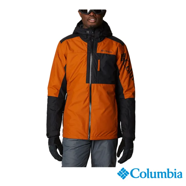 【Columbia 哥倫比亞 官方旗艦】男款- Omni-Tech防水保暖連帽外套(UWO98420/GF)