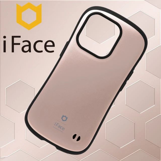【iFace】iPhone 14 Pro 6.1吋 First Class 抗衝擊頂級保護殼 - 玫瑰金色