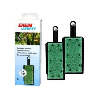 【EHEIM 伊罕】自由女神綠色生化棉板二片入X2盒