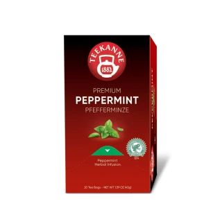 【TEEKANNE 恬康樂】Premium Peppermint 薄荷草本茶(2.25gx20包/ 盒)
