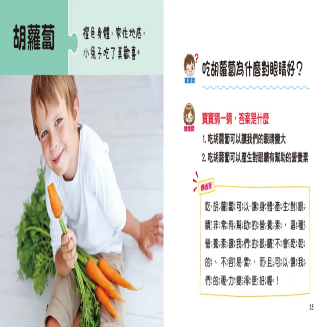 【人類童書】寶寶好奇問媽媽：營養的蔬菜水果(附QRcode)