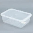 【NITORI 宜得利家居】長型微波保鮮盒 2000ML(保鮮盒 微波保鮮盒)