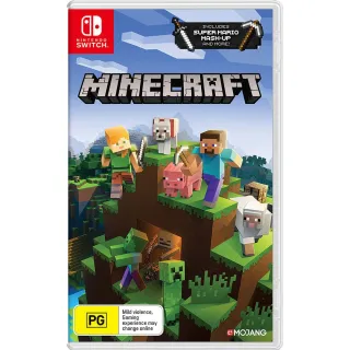 【Nintendo 任天堂】Switch遊戲 Minecraft 我的世界 創世神 麥塊(國際外盒版 支援中文)