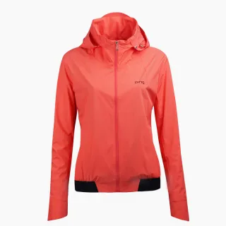 【PING】女款可拆帽防潑水風衣外套-橘紅(GOLF/高爾夫/RC22210-25)