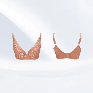 【Swear 思薇爾】瑪麗蓮系列B-E罩蕾絲集中包覆女內衣(暖日橘)_出清品