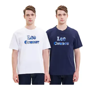 【Lee 官方旗艦】男裝 短袖T恤 / Cowboy 共2色 舒適版型 / 101+ 系列(LL220340ANJ / LL220340K14)