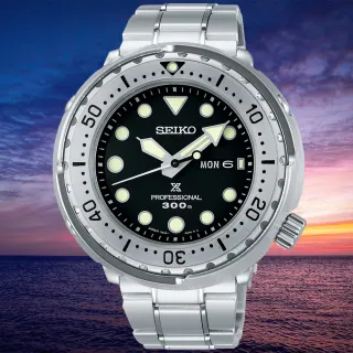 【SEIKO 精工】PROSPEX系列 鮪魚罐頭 300米潛水腕錶  SK044(S23633J1/7C46-0AN0S)