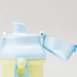 【小禮堂】蠟筆小新 兒童彈蓋直飲水壺 480ml Ag+ - 黃藍倒立款(平輸品)