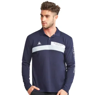 【LE COQ SPORTIF 公雞】法式經典長袖POLO衫 男-3色-LOQ21807