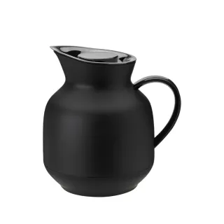 【Stelton】Amphora真空保溫茶壺1L(黑色)