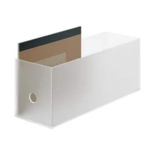 【MUJI 無印良品】聚丙烯檔案盒.標準型.1/2.約10x32x12cm