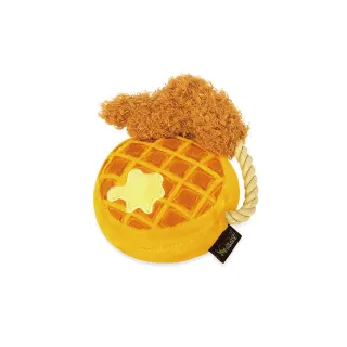 【P.L.A.Y.】迷你汪汪早午餐-迷你炸雞鬆餅(陪伴 解壓 發聲 狗玩具)