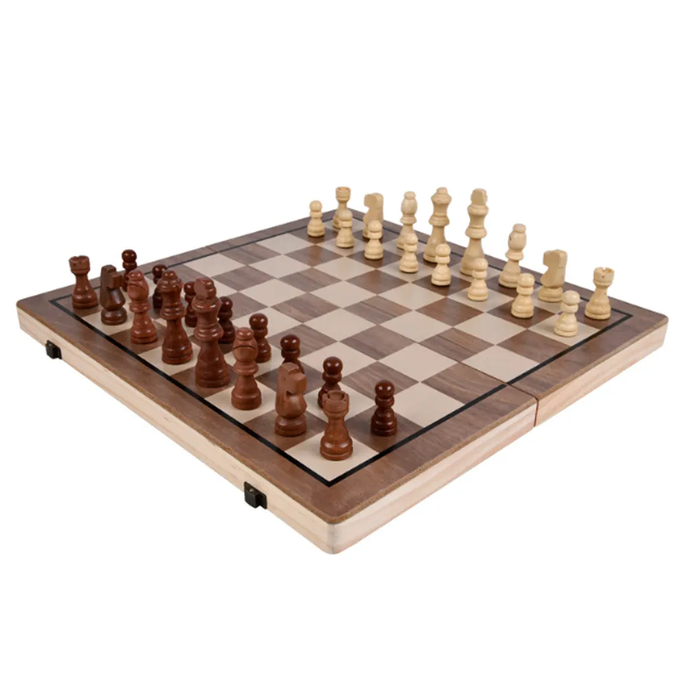 【雅蘭仕】西洋棋/國際象棋/摺疊棋盤(實木高檔套裝 大號帶磁性 比賽專用chess 女王的棋局 木製國際象棋)