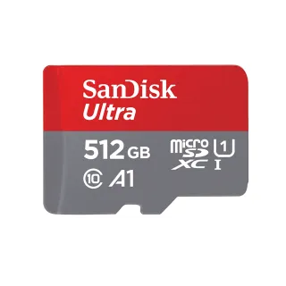 【SanDisk】Ultra microSDXC UHS-I  記憶卡512GB(公司貨)
