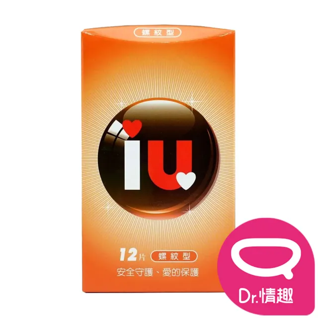 【Dr. 情趣】愛接觸IU系列 螺紋型 12入/盒